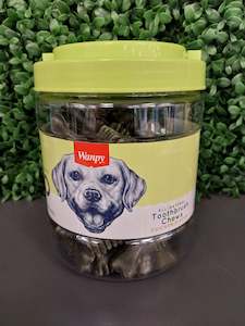 WANPY DOG TOOTH BRUSH CHEWS 500GM