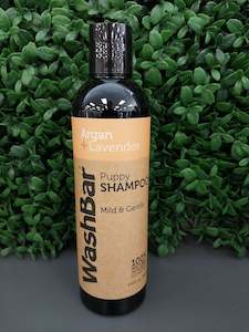 Grooming: WASHBAR - NATURAL PUPPY SHAMPOO ARGAN/LAVENDER