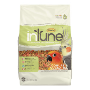 HIGGINS CONURE & COCKATIEL FOOD 908gm