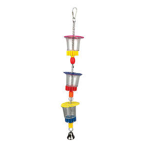 BIRD TOY FORAGING CUPS