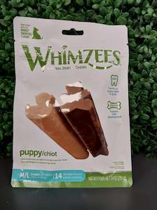Dental: WHIMZEES PUPPY M/L VALUE BAG