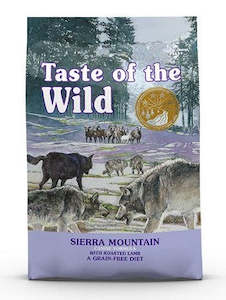 Taste Of The Wild Dog Food: TASTE OF THE WILD - SIERRA MOUNTAIN 2KG