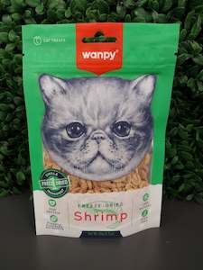 WANPY FREEZE DRIED SHRIMP CAT TREATS