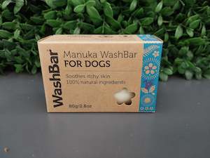 Best Selling: WASHBAR - MANUKA SOAP BAR FOR DOGS 80GM