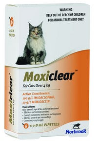 MOXICLEAR CAT 4KG + 6PK