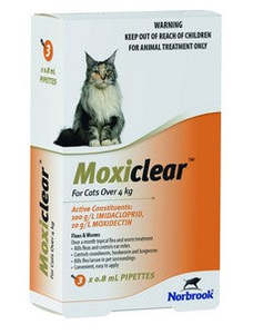 MOXICLEAR CAT 4KG+ 3PK