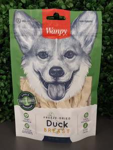 Best Selling: WANPY FREEZE DRIED DUCK BREAST 40GM