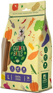 Treats: GARDEN BITES DENTAL STICKS LGE