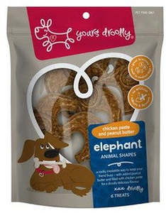 Treats: YD ELEPHANTS W CHICK PASTE 6PK