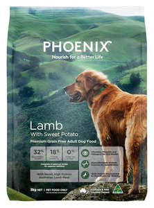 PHOENIX DOG ADULT LAMB & SWEET POTATO 3KG