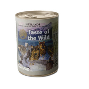 Dog: Taste of the Wild Wetlands Canine Formula With Fowl In Gravy Wet Dog Food