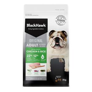 Dog: Black Hawk Original Adult Chicken & Rice Dry Dog Food
