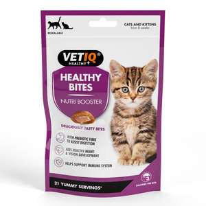 Cat: VetIQ Healthy Bites Nutri Booster for Cats & Kittens