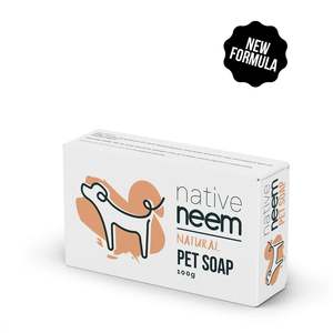 Pet Soap Bar Organic Neem 100g - Natural Fragrance with Essential Oils for Dogs &hellip;