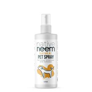 Pet Spray Organic Neem 125ml - Natural Skin Soother & Flea Repellent for Dogs | &hellip;