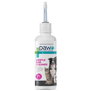 Dog Premium Range: PAW Gentle Ear Cleaner 120ml - Gentle Pet Ear Care by Blackmores