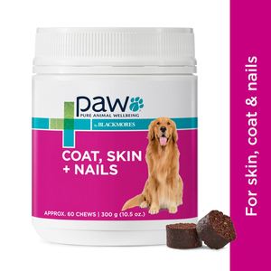 PAW Coat, Skin & Nails Multivitamin Chews for Dogs - Premium Beauty Support by Blackmores