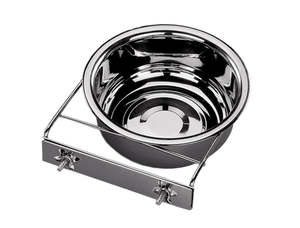 Nobby Stainless Steel Bowl with Holder 2L