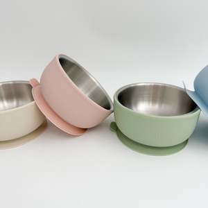 Bowls: Stainless Steel Bowl with Lid