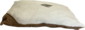 Products: AFP Faux Lambswool Pillow Bed Tan Sml