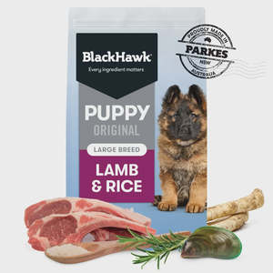 Black Hawk Puppy Large Breed Lamb & Rice 10 kg