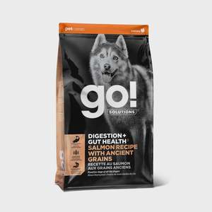 Dry Food: Go! Solutions Digestion + Gut Health Salmon Recipe with Ancient Grains Dog Food 1.6kg