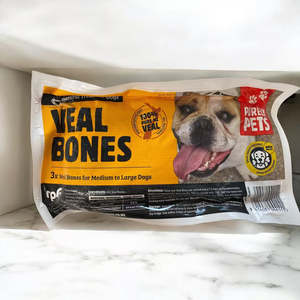 Self Selection For Dogs: Purely Pets Veal Bones 3 Pack