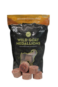Wild HQ Wild NZ Goat Medallions Dog Foods  1.36kg