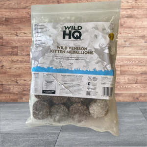 Self Selection For Cats: Wild HQ Wild Venison Kittens Medallions 1kg