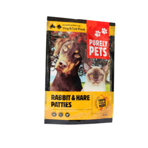 Purely Pets: Purely Pets Rabbit / Hare Patties 1kg