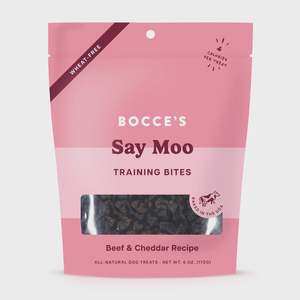 Bocces Traing Treats Say Moo 170g