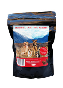 Mighty Mix Turmeric Dog Treat Nibbles 200g