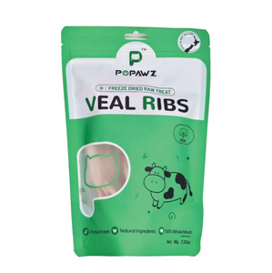 New Collection: POPAWZ Freeze-Dried Veal Ribs
