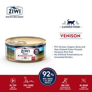 Ziwi Peak: Ziwi Peak Cat Venison Tin