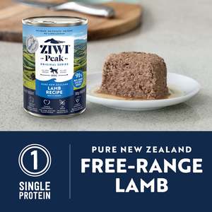 Ziwi Peak Canned Lamb Dog Food 390g
