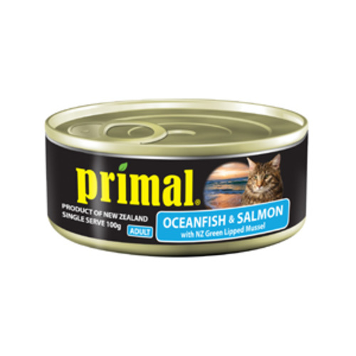 Primal Cat Ocean Fish & Salmon 100g Can