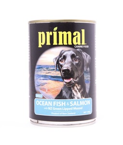 Primal Dog Food Ocean Fish, Salmon & Vegetable 390g