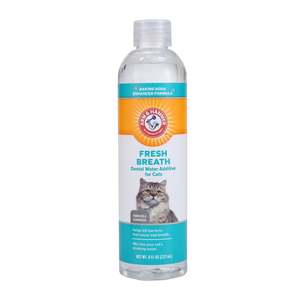 Grooming Aids: Fresh Breath Dental Water Additive for Cats (Odorless & Flavourless) 236ml