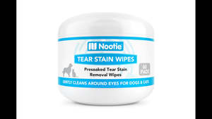 Nootie Tear Stain Wipes 60 Pads