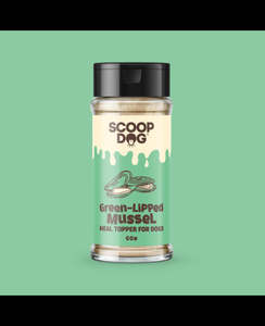 Supplements: Scoop Dog Green Lipped Mussel Topper 60g