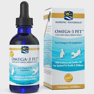 Nordic Naturals Omega 3 Oil 60 mls for Cats & Small Dogs