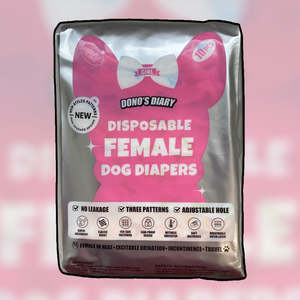 Dono's Diary Disposable Female Dog Diapers 10pcs