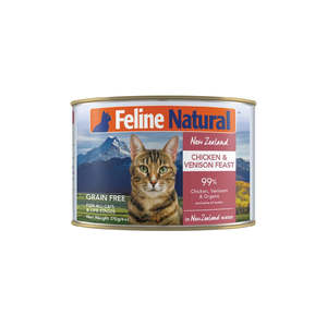 K9 Natural: Feline Natural Chicken & Venison Canned Food 170g