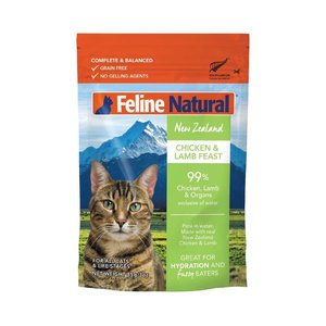 Feline Natural Pouch 85g Chicken & Lamb