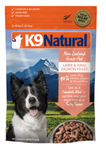 K9 Natural Freeze Dried Lamb and Salmon Dog Food