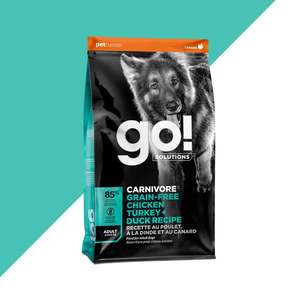 Go Solutions Carnivore Grain Free Chicken/Turkey/Duck Adult Recipe for Dogs