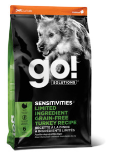 GO! SENSITIVITIES Turkey Grain Free Dog Food