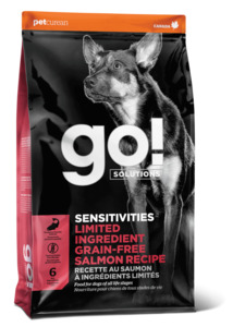 GO! SENSITIVITIES Salmon Grain Free Dog Food