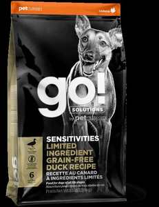 GO! Solutions SENSITIVITIES Grain Free  Duck Dog Food