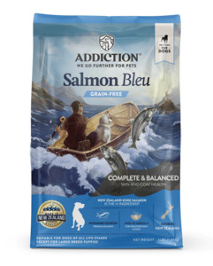 Addiction Salmon Bleu Grain Free Dog Food